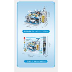 TOP TOY TC2007 2007 non  CON VẸT NHỎ BEBE PLAY MALL 2F IZAKAYA bộ đồ chơi xếp lắp ráp ghép mô hình Movie & Game Phim Và Trò Chơi