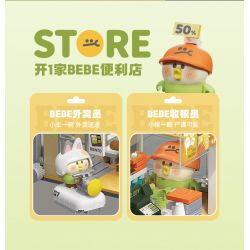 TOP TOY TC2007 2007 non  CON VẸT NHỎ BEBE PLAY MALL 2F IZAKAYA bộ đồ chơi xếp lắp ráp ghép mô hình Movie & Game Phim Và Trò Chơi