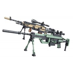 PanlosBrick 633084 Panlos Brick 633084 non  CHUYÊN GIA VŨ KHÍ 12 KẾT HỢP 25 BIẾN THỂ bộ đồ chơi xếp lắp ráp ghép mô hình Gun ARMS SPECIALIST Súng