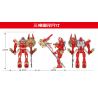Kazi KY8076 8076 non  CHIẾN BINH SƯ TỬ bộ đồ chơi xếp lắp ráp ghép mô hình Transformers CONSTELLATION FIGHTER LEO Robot Đại Chiến Người Máy Biến Hình 465 khối