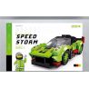 KUYU MOXING 3003 non  4 XE ĐUA bộ đồ chơi xếp lắp ráp ghép mô hình Racers SPEED STORM Đua Tốc Độ