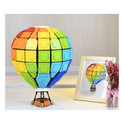 CACO C002 non  CẦU VỒNG NÓNG BỎNG bộ đồ chơi xếp lắp ráp ghép mô hình Creator Expert RAINBOW VALLOON Chuyên Gia Sáng Tạo 2550 khối