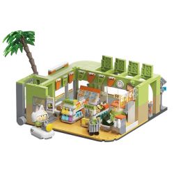 TOP TOY TC2006 2006 non  LITTLE PARROT BEBE PLAY MALL TẦNG 1 CỬA HÀNG TIỆN LỢI bộ đồ chơi xếp lắp ráp ghép mô hình Movie & Game Phim Và Trò Chơi