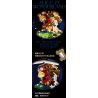 SEMBO 506171 non  ALICE KHÔNG TRỌNG LƯỢNG IN WONDERLAND bộ đồ chơi xếp lắp ráp ghép mô hình Disney Princess FAIRY TALE BOOK ALICE WONDERLAND Công Chúa 635 khối