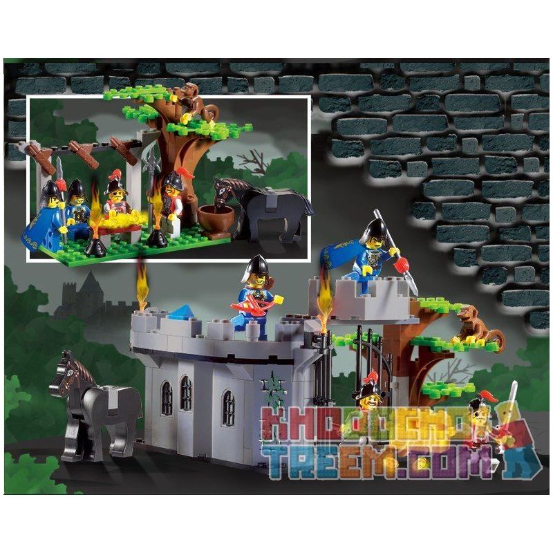 QMAN ENLIGHTEN KEEPPLEY 1019 non  TẤN CÔNG PHÁO ĐÀI TRONG RỪNG bộ đồ chơi xếp lắp ráp ghép mô hình Medieval Castle CASTLE KNIGHTS Chiến Tranh Trung Cổ 262 khối QMAN ENLIGHTEN KEEPPLEY 1019 non  TẤN CÔNG PHÁO ĐÀI TRONG RỪNG bộ đồ chơi xếp lắp ráp ghép mô hình Medieval Castle CASTLE KNIGHTS Chiến Tranh Trung Cổ 262 khối