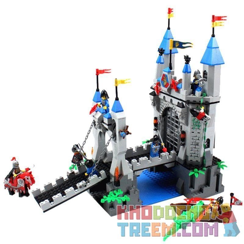 Enlighten 1022 Qman 1022 KEEPPLEY 1022 Xếp hình kiểu Lego CASTLE Castle Knights Phòng Thủ Cổng Lâu đài Sư Tử 546 khối Enlighten 1022 Qman 1022 KEEPPLEY 1022 Xếp hình kiểu Lego CASTLE Castle Knights Phòng Thủ Cổng Lâu đài Sư Tử 546 khối