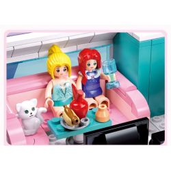 SLUBAN M38-B1167 B1167 1167 M38B1167 38-B1167 non  GIẤC MƠ HỒNG BỮA TIỆC DU THUYỀN BÓNG bộ đồ chơi xếp lắp ráp ghép mô hình Girl PROM TACHT Con Gái 1108 khối