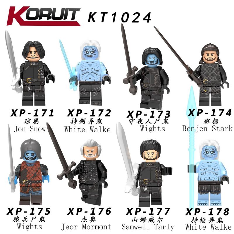 KORUIT XP KT1024 1024 non Lego HÀNG TRĂM NGƯỜI 8 TRÒ CHƠI ĐIỆN bộ đồ chơi xếp lắp ráp ghép mô hình Movie & Game Phim Và Trò Chơi