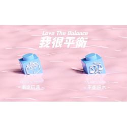 QIZHILE 93001 non  XE CÂN BẰNG BÍ NGÔ bộ đồ chơi xếp lắp ráp ghép mô hình PUMPKIN CARRIAGE