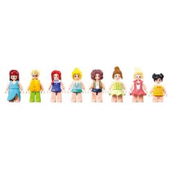 SLUBAN M38-B1167 B1167 1167 M38B1167 38-B1167 non  GIẤC MƠ HỒNG BỮA TIỆC DU THUYỀN BÓNG bộ đồ chơi xếp lắp ráp ghép mô hình Girl PROM TACHT Con Gái 1108 khối