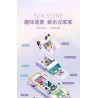 SLUBAN M38-B1167 B1167 1167 M38B1167 38-B1167 non  GIẤC MƠ HỒNG BỮA TIỆC DU THUYỀN BÓNG bộ đồ chơi xếp lắp ráp ghép mô hình Girl PROM TACHT Con Gái 1108 khối