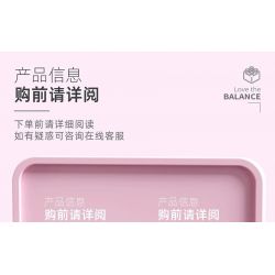 QIZHILE 93001 non  XE CÂN BẰNG BÍ NGÔ bộ đồ chơi xếp lắp ráp ghép mô hình PUMPKIN CARRIAGE