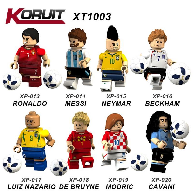 KORUIT XP KT1003 1003 non Lego HÀNG TRĂM NGƯỜI 8 WORLD CUP bộ đồ chơi xếp lắp ráp ghép mô hình Sports Thể Thao