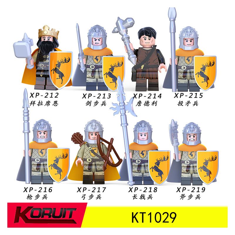 KORUIT XP KT1029 1029 non Lego HÀNG TRĂM NGƯỜI 8 GIA ĐÌNH BAI LIAN bộ đồ chơi xếp lắp ráp ghép mô hình Movie & Game Phim Và Trò Chơi