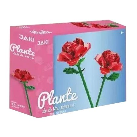 JAKI JK26313 26313 non  HOA HỒNG (SANSHISO) bộ đồ chơi xếp lắp ráp ghép mô hình Flowers 190 khối