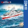 ZHEGAO QL2118 2118 non  052 KHU TRỤC HẠM bộ đồ chơi xếp lắp ráp ghép mô hình Military Army WARSHIPS FIGHTING PIONEER 052 DESTROYER Quân Sự Bộ Đội 1085 khối