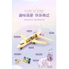 SLUBAN M38-B1166 B1166 1166 M38B1166 38-B1166 non  GIẤC MƠ HỒNG BẮT ĐẦU HÀNH TRÌNH KỲ NGHỈ TRÊN MÁY BAY bộ đồ chơi xếp lắp ráp ghép mô hình Girl HOLIDAY PLANE Con Gái 384 khối