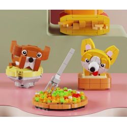 QIZHILE 93004 non  CÂN BẰNG THIÊN ĐƯỜNG CARB bộ đồ chơi xếp lắp ráp ghép mô hình HAPPY CARB