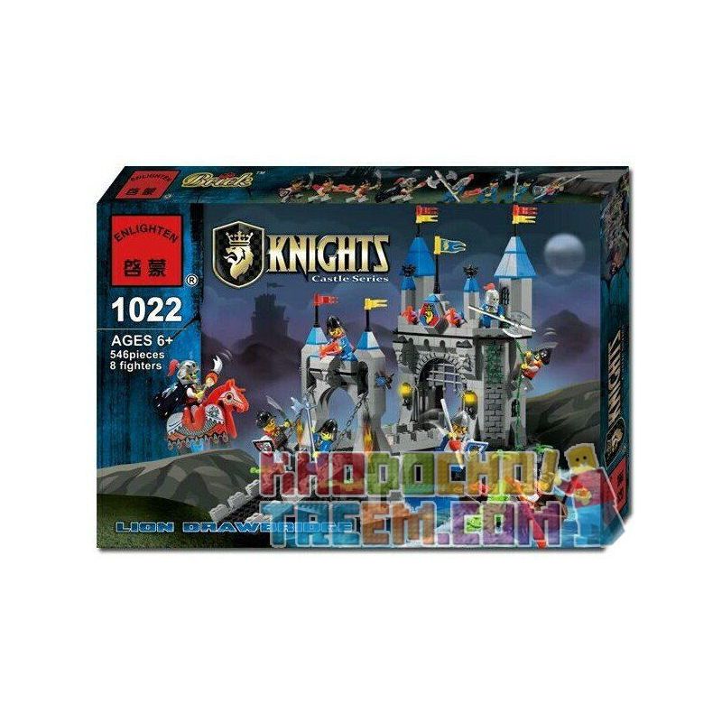 QMAN ENLIGHTEN KEEPPLEY 1022 non  PHÒNG THỦ CỔNG LÂU ĐÀI SƯ TỬ bộ đồ chơi xếp lắp ráp ghép mô hình Medieval Castle CASTLE KNIGHTS Chiến Tranh Trung Cổ 546 khối QMAN ENLIGHTEN KEEPPLEY 1022 non  PHÒNG THỦ CỔNG LÂU ĐÀI SƯ TỬ bộ đồ chơi xếp lắp ráp ghép mô hình Medieval Castle CASTLE KNIGHTS Chiến Tranh Trung Cổ 546 khối