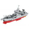 ZHEGAO QL2117 2117 non  055 KHU TRỤC HẠM bộ đồ chơi xếp lắp ráp ghép mô hình Military Army WARSHIPS FIGHTING PIONEER 055 DESTROYER Quân Sự Bộ Đội 1102 khối
