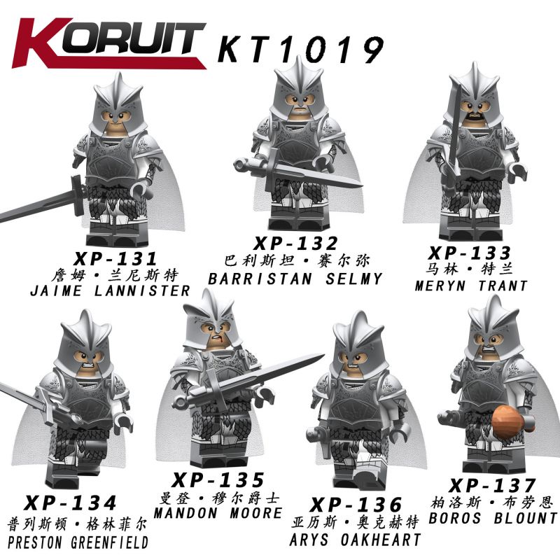 KORUIT KT1019 1019 XP KT1011 1011 non Lego YULIN TIE WEI. bộ đồ chơi xếp lắp ráp ghép mô hình Movie & Game Phim Và Trò Chơi