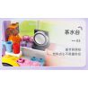 SLUBAN M38-B1165 B1165 1165 M38B1165 38-B1165 non  GIẤC MƠ HỒNG BỮA TIỆC CẮM TRẠI TRÊN XE BUÝT BUNNY bộ đồ chơi xếp lắp ráp ghép mô hình Girl BUS CONCERT Con Gái 412 khối