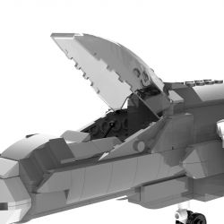 ZHEGAO QJ5072 5072 non  MÁY BAY CHIẾN ĐẤU J-31 bộ đồ chơi xếp lắp ráp ghép mô hình Military Army CHINESE FIGHTER Quân Sự Bộ Đội 1586 khối