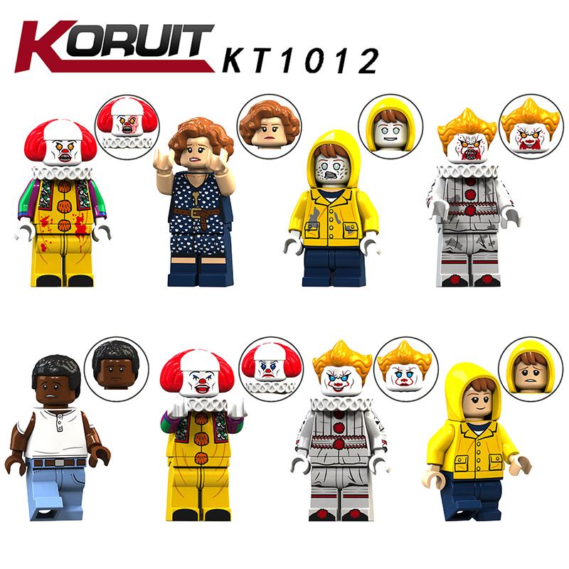 KORUIT KT1012 1012 XP non Lego HÀNG TRĂM NGƯỜI 8 CLOWN BACK SOUL bộ đồ chơi xếp lắp ráp ghép mô hình Movie & Game Phim Và Trò Chơi