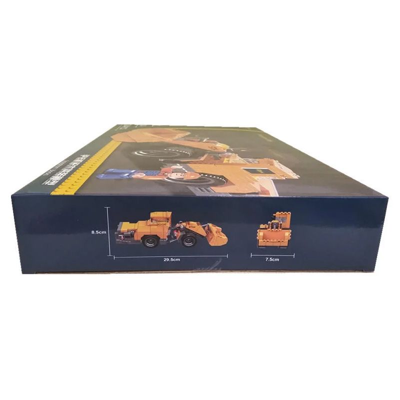 EPIROC ST14 non  XE NÂNG ST14 bộ đồ chơi xếp lắp ráp ghép mô hình City SCOOPTRAM ST14 Thành Phố 404 khối