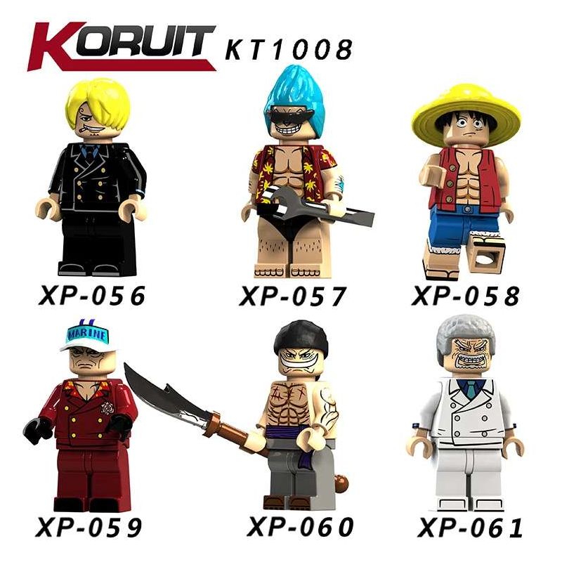 KORUIT KT1008 1008 XP non Lego MỘT MIÊNG bộ đồ chơi xếp lắp ráp ghép mô hình Collectable Minifigures Búp Bê Sưu Tầm