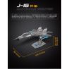 ZHEGAO QJ5070 5070 non  MÁY BAY CHIẾN ĐẤU J-16 bộ đồ chơi xếp lắp ráp ghép mô hình Military Army CHINESE FIGHTER Quân Sự Bộ Đội 1250 khối