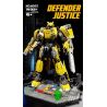 拓乐 6007 non  CON ONG bộ đồ chơi xếp lắp ráp ghép mô hình Transformers DEFENDER JUSTICE Robot Đại Chiến Người Máy Biến Hình 1932 khối