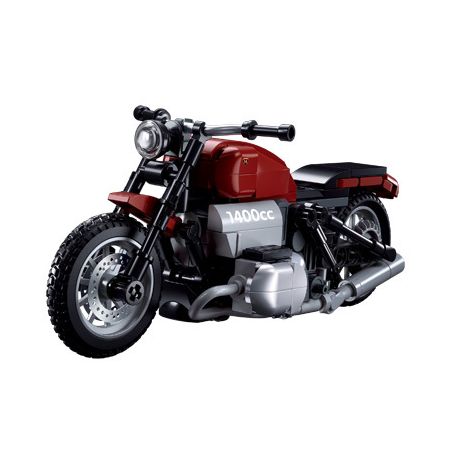 SLUBAN M38-B1131 B1131 1131 M38B1131 38-B1131 non  XE MÁY BMW R18MS tỷ lệ 1:12 bộ đồ chơi xếp lắp ráp ghép mô hình Racers Đua Tốc Độ 222 khối