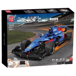 MouldKing 18024A 18024B Mould King 18024A 18024B non  XE CÔNG THỨC MỘT bộ đồ chơi xếp lắp ráp ghép mô hình Speed Champions Racing Cars FORMULA 1 Đua Xe Công Thức 1065 khối