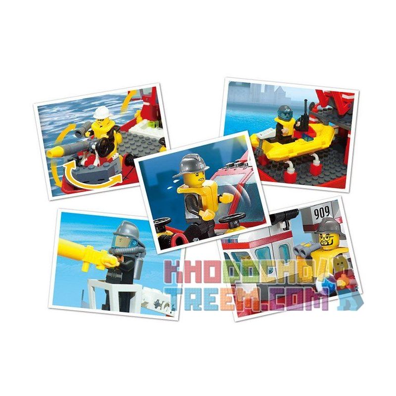 QMAN ENLIGHTEN KEEPPLEY 909 non  TÀU CỨU HỎA LỚN TRÊN BIỂN bộ đồ chơi xếp lắp ráp ghép mô hình City FIRE RESCUE MULTI-FUNCTION SHIP Thành Phố 359 khối QMAN ENLIGHTEN KEEPPLEY 909 non  TÀU CỨU HỎA LỚN TRÊN BIỂN bộ đồ chơi xếp lắp ráp ghép mô hình City FIRE RESCUE MULTI-FUNCTION SHIP Thành Phố 359 khối