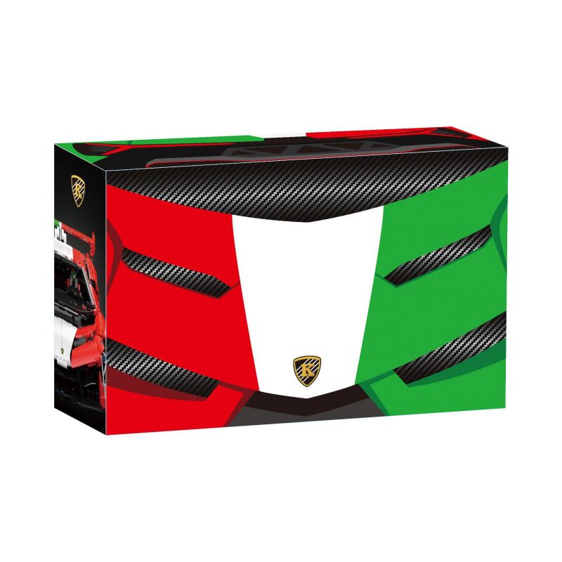 K BOX 10222 10222B 10522 ZAPE 10532 non  LAMBORGINI VENENO tỷ lệ 1:8 bộ đồ chơi xếp lắp ráp ghép mô hình LAMBORGHINI VENENO 3611 khối