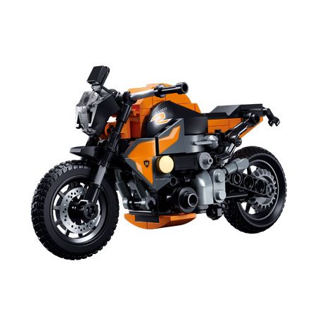 SLUBAN M38-B1130 B1130 1130 M38B1130 38-B1130 non  XE MÁY BMW G310MS tỷ lệ 1:12 bộ đồ chơi xếp lắp ráp ghép mô hình Racers Đua Tốc Độ 196 khối