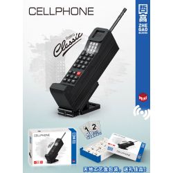 ZHEGAO 00987 non  ANH CẢ bộ đồ chơi xếp lắp ráp ghép mô hình CELLPHONE 489 khối