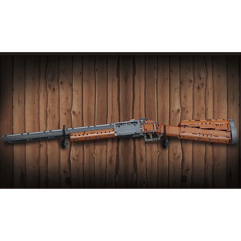 MouldKing 14016 Mould King 14016 non  SÚNG NGẮN HAI NÒNG bộ đồ chơi xếp lắp ráp ghép mô hình Gun DOUBLE-BARRELED SHOTGUN 1015 khối