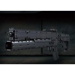 MouldKing 14014 Mould King 14014 non  SÚNG LỰU ĐẠN bộ đồ chơi xếp lắp ráp ghép mô hình Gun GRENADE GUN 1333 khối