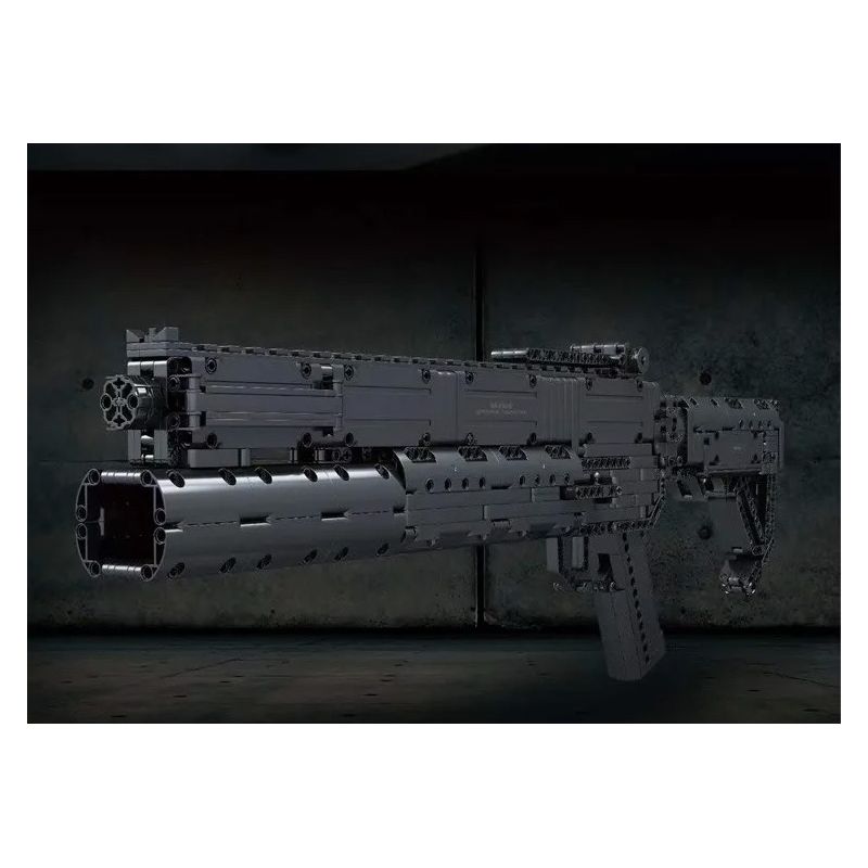 MouldKing 14014 Mould King 14014 non  SÚNG LỰU ĐẠN bộ đồ chơi xếp lắp ráp ghép mô hình Gun GRENADE GUN 1333 khối