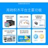 GOBRICKS GP01 non  NGHỆ THUẬT PIXEL VỚI KHẢ NĂNG VÔ HẠN bộ đồ chơi xếp lắp ráp ghép mô hình Art BRICK ART 2912 khối