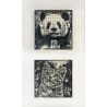 GOBRICKS GP01 non  NGHỆ THUẬT PIXEL VỚI KHẢ NĂNG VÔ HẠN bộ đồ chơi xếp lắp ráp ghép mô hình Art BRICK ART 2912 khối