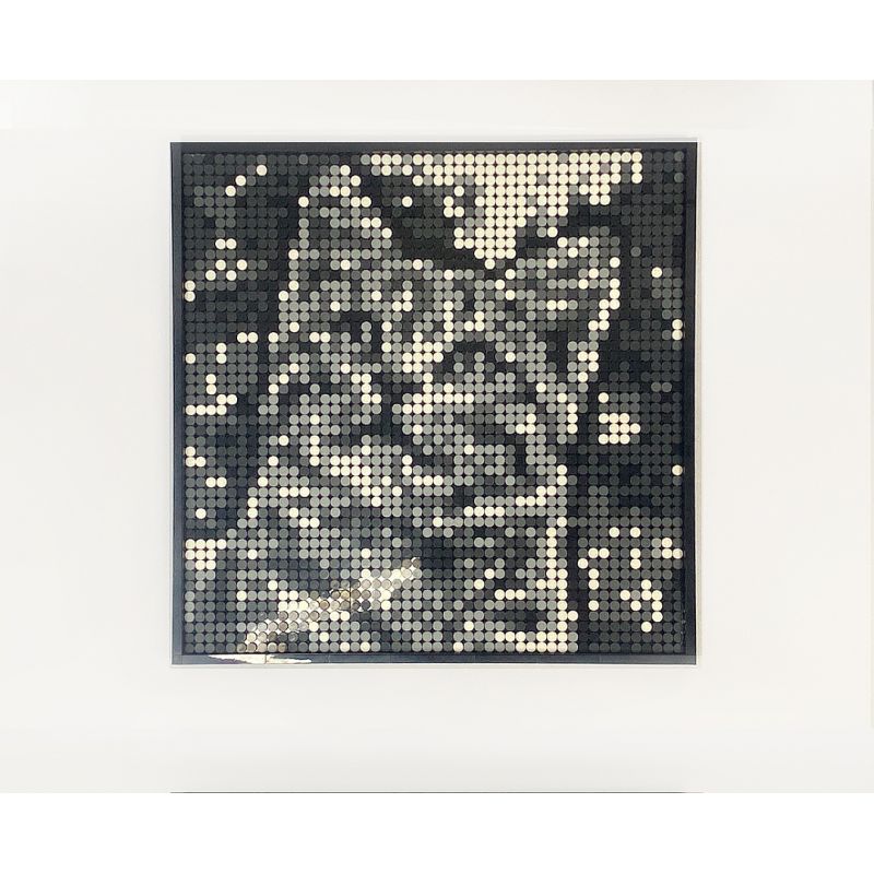 GOBRICKS GP01 non  NGHỆ THUẬT PIXEL VỚI KHẢ NĂNG VÔ HẠN bộ đồ chơi xếp lắp ráp ghép mô hình Art BRICK ART 2912 khối