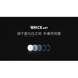 GOBRICKS GP01 non  NGHỆ THUẬT PIXEL VỚI KHẢ NĂNG VÔ HẠN bộ đồ chơi xếp lắp ráp ghép mô hình Art BRICK ART 2912 khối