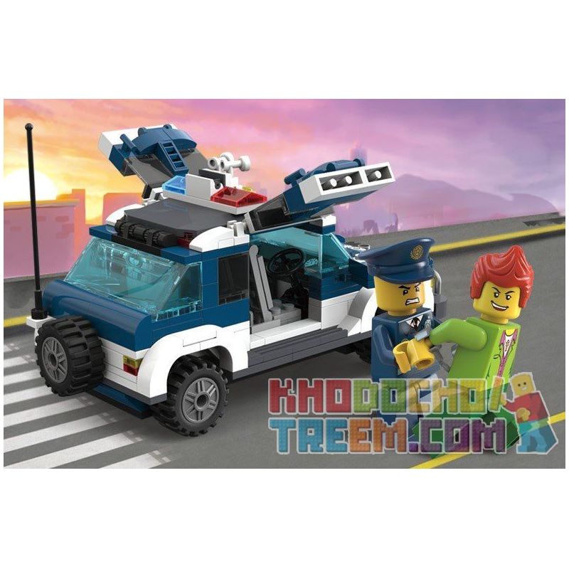 QMAN ENLIGHTEN KEEPPLEY 1117 non  CẢNH SÁT PHỐI HỢP TRUY BẮT TỘI PHẠM bộ đồ chơi xếp lắp ráp ghép mô hình City HIGHWAY PURSUIT Thành Phố 394 khối QMAN ENLIGHTEN KEEPPLEY 1117 non  CẢNH SÁT PHỐI HỢP TRUY BẮT TỘI PHẠM bộ đồ chơi xếp lắp ráp ghép mô hình City HIGHWAY PURSUIT Thành Phố 394 khối