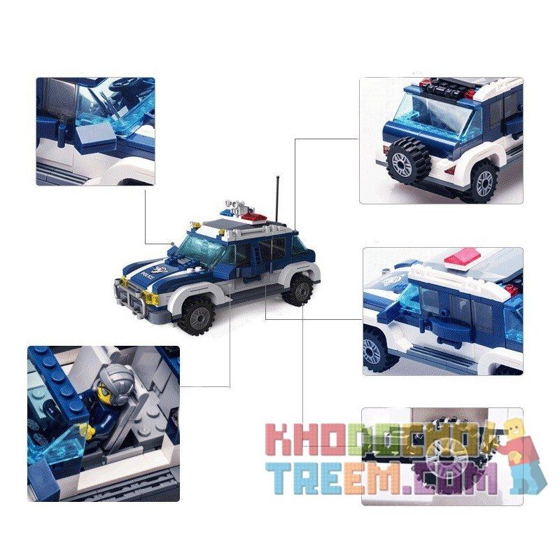 QMAN ENLIGHTEN KEEPPLEY 1117 non  CẢNH SÁT PHỐI HỢP TRUY BẮT TỘI PHẠM bộ đồ chơi xếp lắp ráp ghép mô hình City HIGHWAY PURSUIT Thành Phố 394 khối QMAN ENLIGHTEN KEEPPLEY 1117 non  CẢNH SÁT PHỐI HỢP TRUY BẮT TỘI PHẠM bộ đồ chơi xếp lắp ráp ghép mô hình City HIGHWAY PURSUIT Thành Phố 394 khối