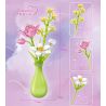 ZHEGAO 622006 non  NHỊP TIM LÃNG MẠN bộ đồ chơi xếp lắp ráp ghép mô hình Flowers BOUGHT Hoa 229 khối
