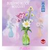 ZHEGAO 622006 non  NHỊP TIM LÃNG MẠN bộ đồ chơi xếp lắp ráp ghép mô hình Flowers BOUGHT Hoa 229 khối