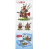 SUPER 18K K138 non  LÂU ĐÀI DI CHUYỂN CỦA HOWL bộ đồ chơi xếp lắp ráp ghép mô hình Movie & Game Phim Và Trò Chơi